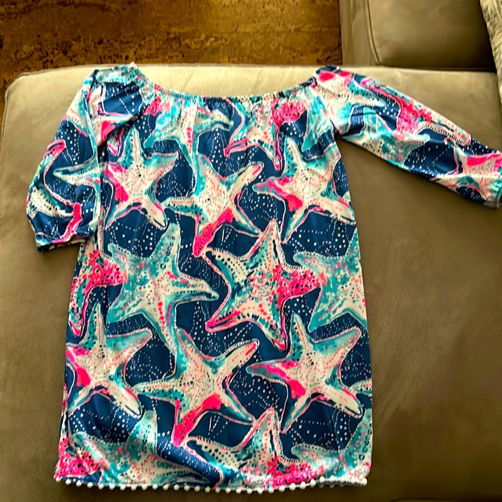 Lilly Pulitzer Girls Dress Size L 8-10